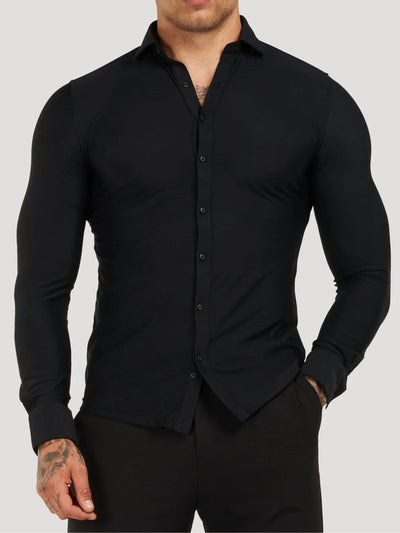 DUCHÊNE BORDEAUX™ | CHEMISE STRETCH SANS REPASSAGE