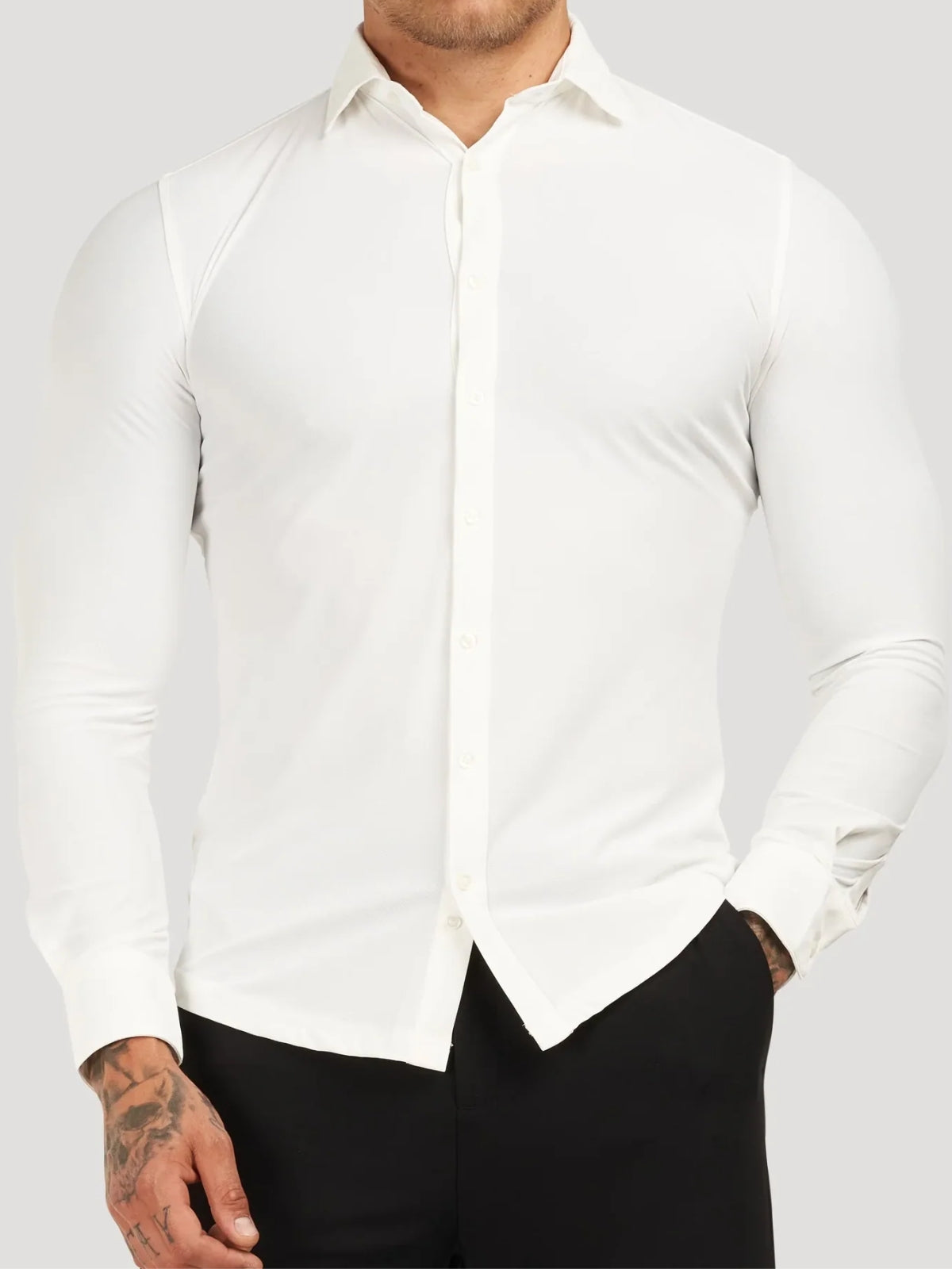 DUCHÊNE BORDEAUX™ | CHEMISE STRETCH SANS REPASSAGE