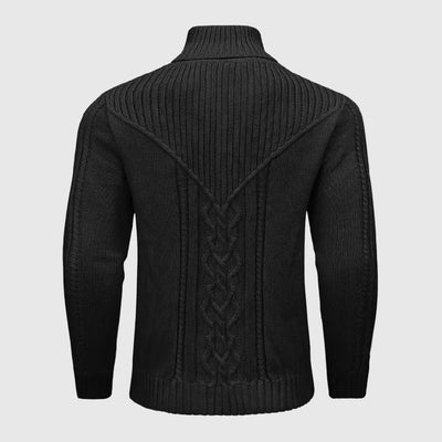 Alessandro | Veneti Tailored Pullover met opstaande kraag