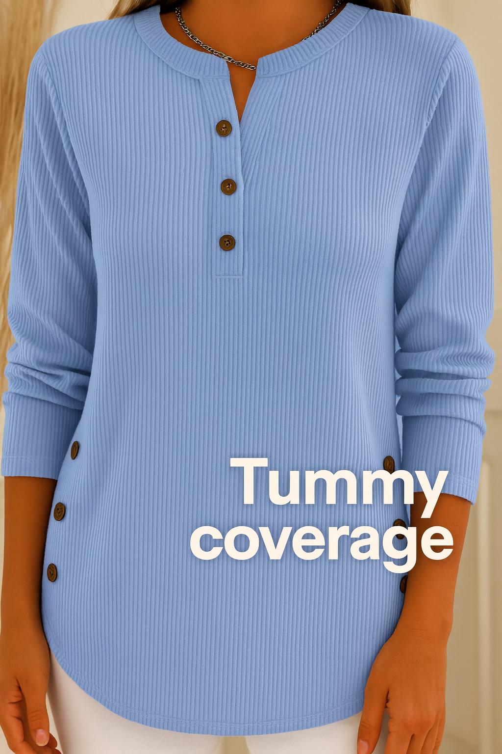 Jane™ | Soft Ribbed Knit Top