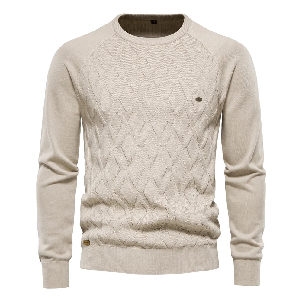 Clive™ | Classic Check Knit