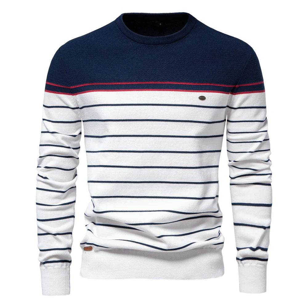 Colin™ | Modern Striped Sweater