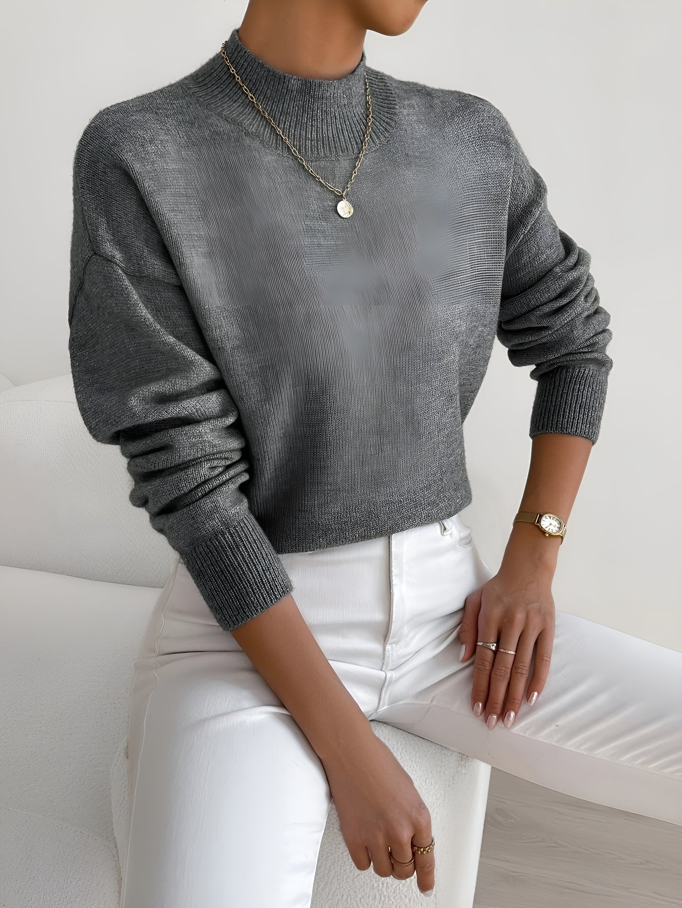 Diane™ | Soft Roll-Neck Knit