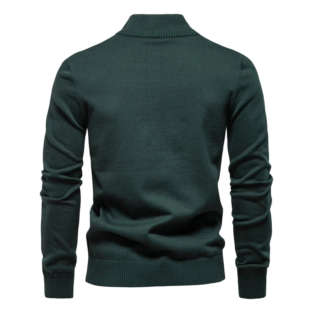 Gordon™ | Modern Zip-Neck Jumper