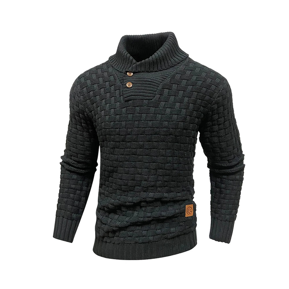Ian™ | Classic Shawl Neck Knit