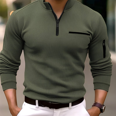 Julian™ | Long-Sleeved Zip Shirt