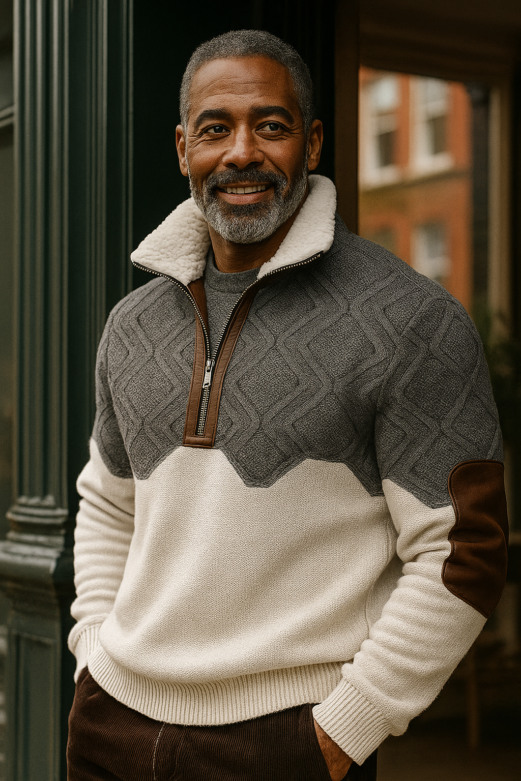 Miles™ | Fleece-Lined Zip Jumper