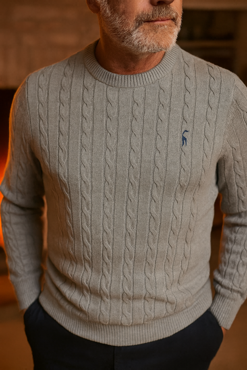Martin™ | Cable Knit Crewneck