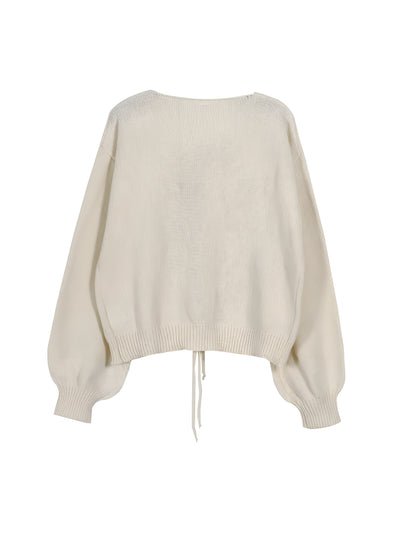 Megan™ | Cozy Tie-Up Cardigan