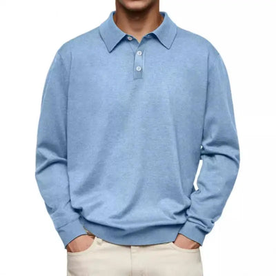 James™ | Casual Long-Sleeve Polo Shirt