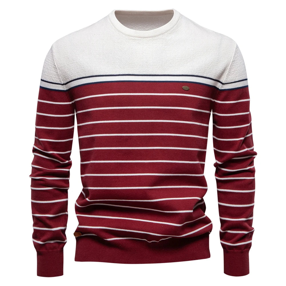 Colin™ | Modern Striped Sweater