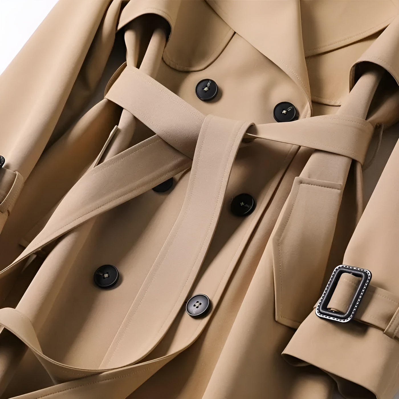 Victoria™ | Timeless Belted Trench Coat