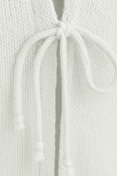 Megan™ | Cozy Tie-Up Cardigan