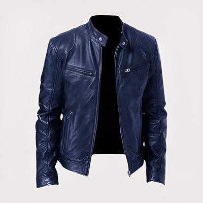 Gavin™ | Men's Leather Jacket