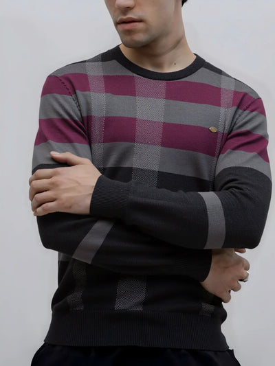 Keith™ | Contrast Knit Sweater